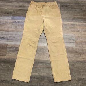 Levis Vintage Cowboy Suede Leather Pants Equestrian Cowgirl Women’s Size 10